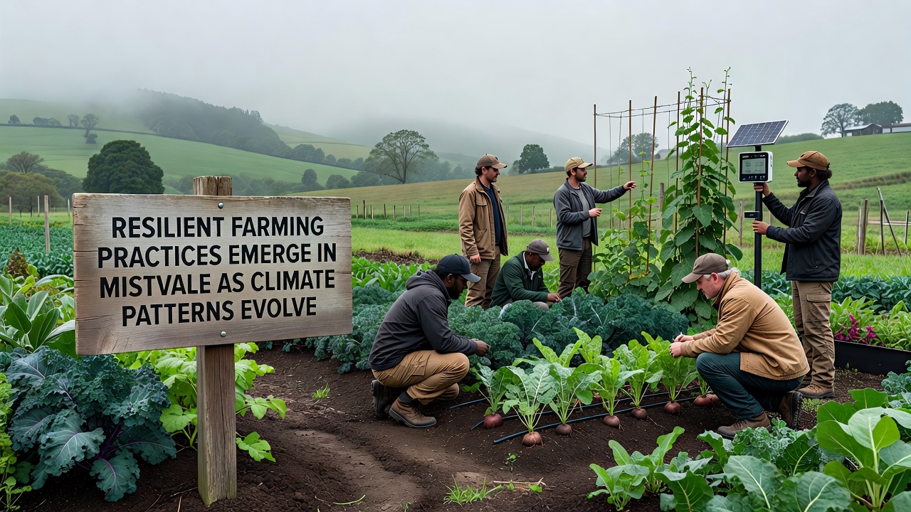 Resilient Farming Practices Emerge in Mistvale as Climate Patterns Evolve